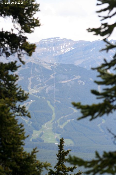 Les pistes de Lake Louise