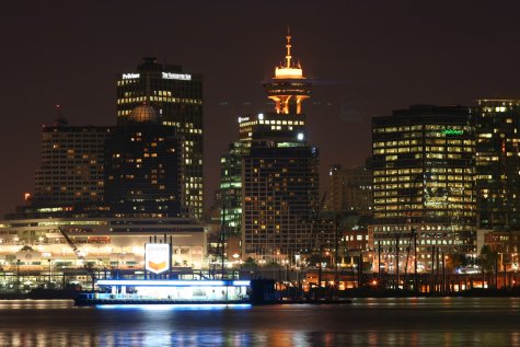 Vue de la city depuis le parc