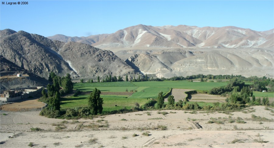 La valle avant d'arriver  Arequipa