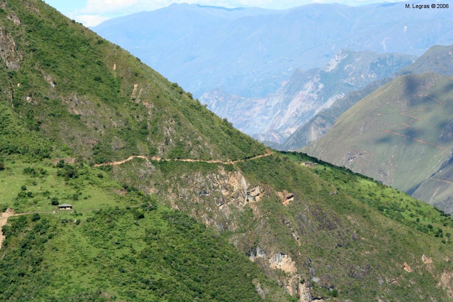 Chemin jusqu' Choquequirao