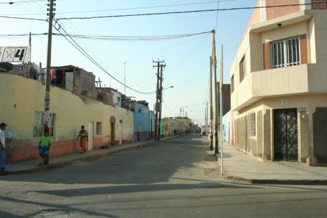 Les ruelles de Pisco