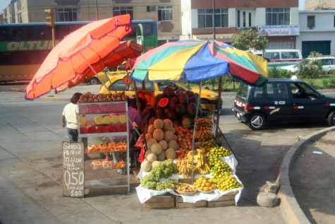 Marchand de fruits  Lima