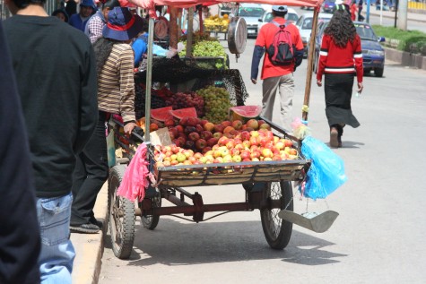 Marchand de fruits  Cuzco