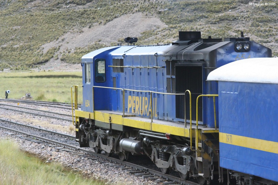 Perurail entre Puno et Cuzco