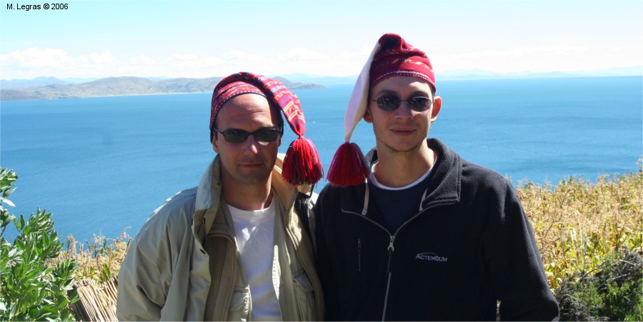 Nico et Mouz sur Taquile