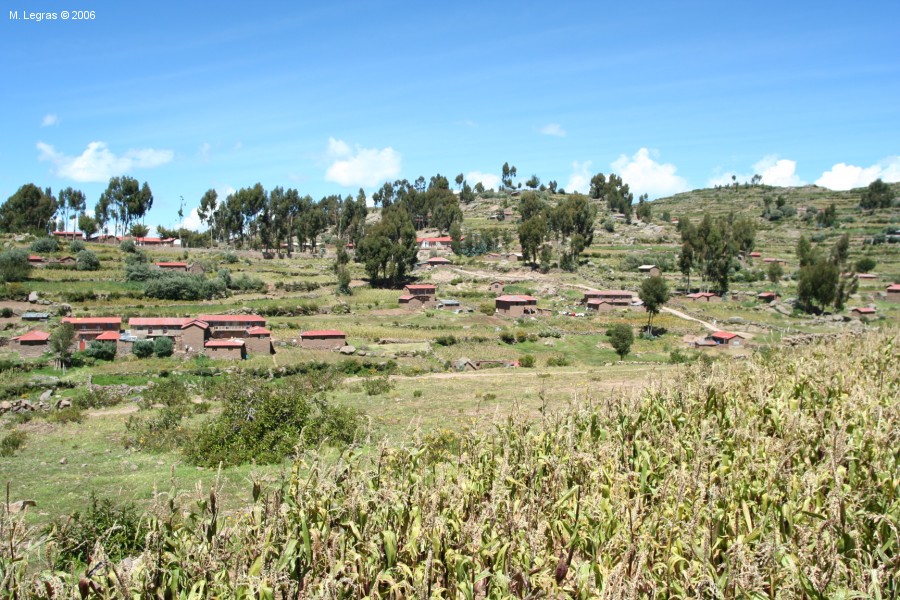 Paysage agricole de Taquile