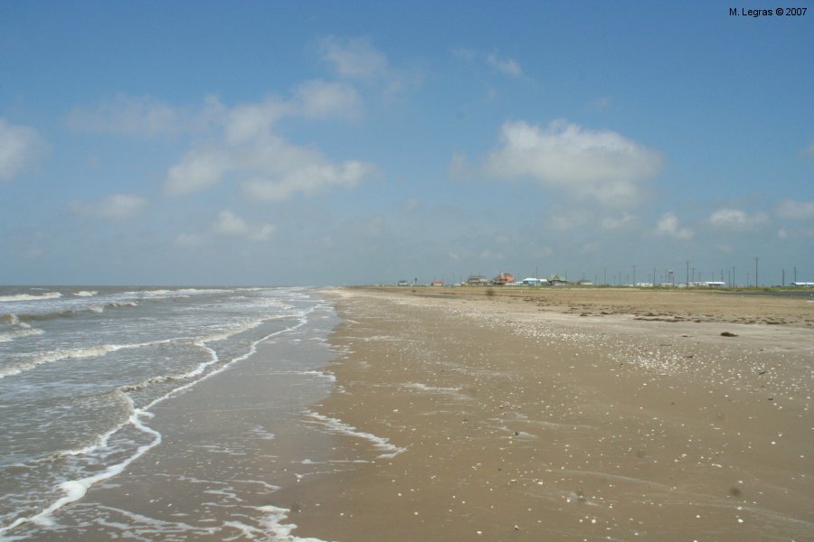 Plage d'Holly Beach