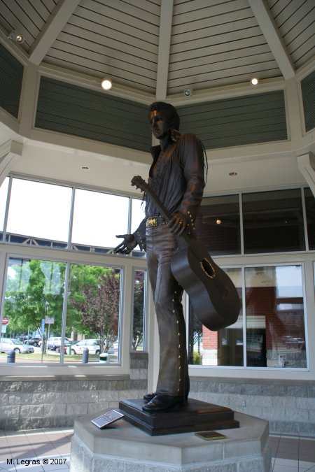 Elvis au Visitor's Center - Riverside Bld