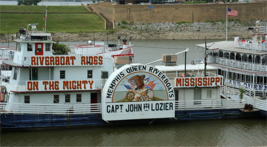 les Riverboats sur le Mississippi