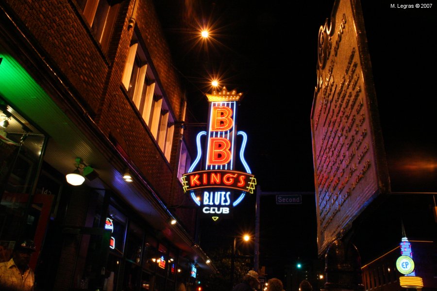 Le BB King Pub sur Beale Street