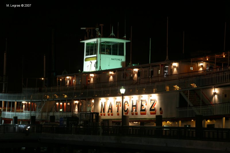 Natchez sur le Mississippi