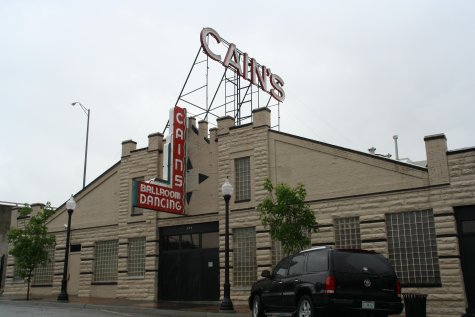Popular nightspot in Tulsa since 1920s.  
Cain's Ballroom